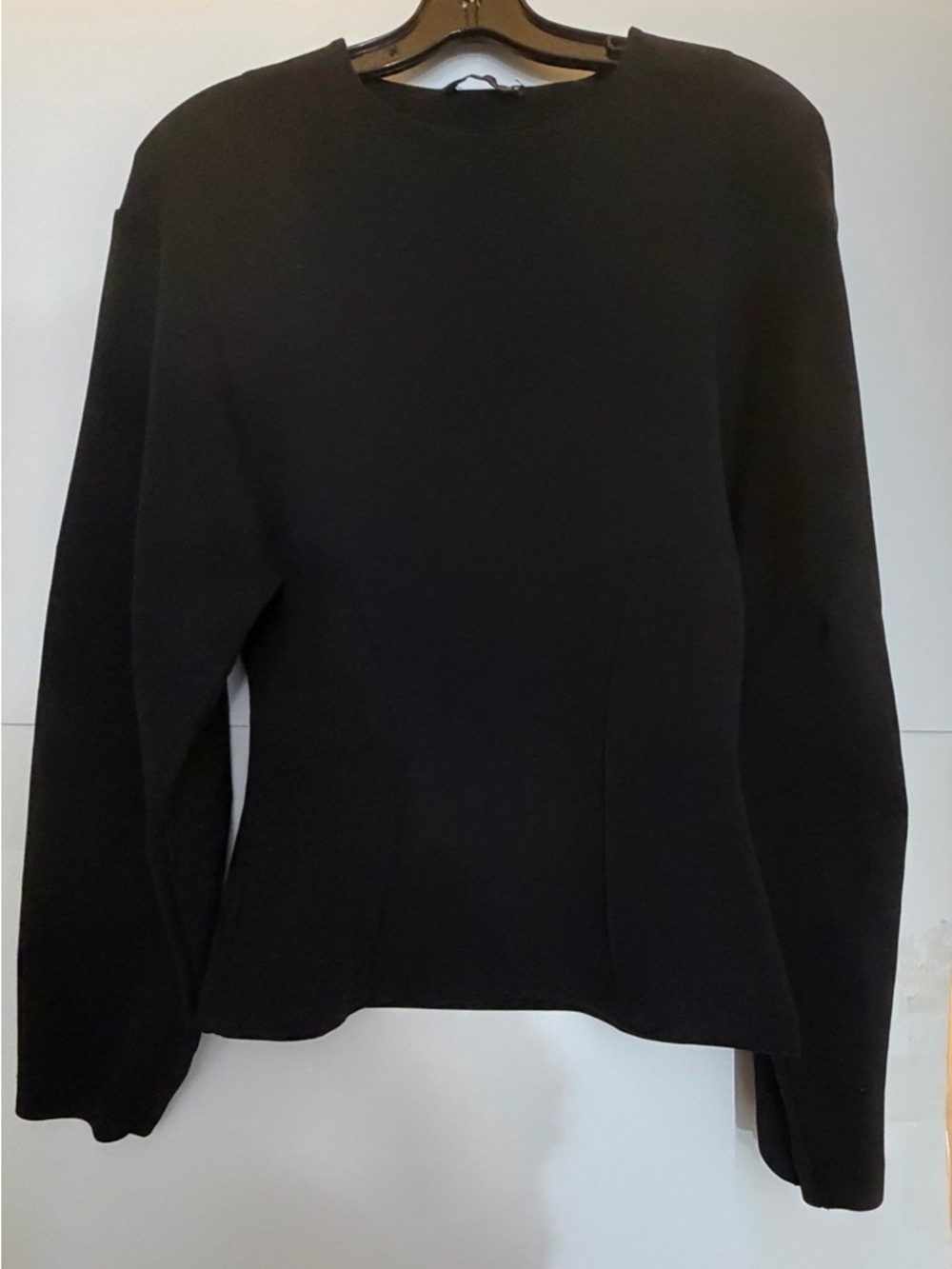 Zara Black Crewneck Pullover